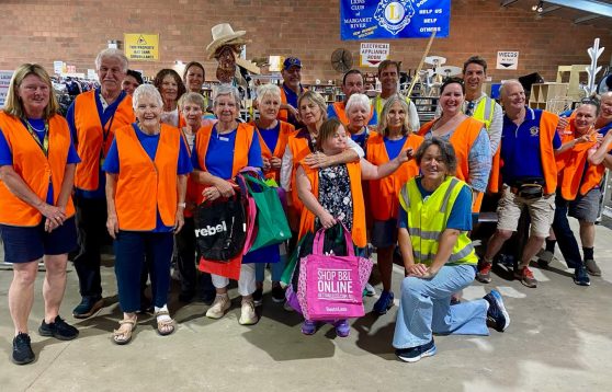 Volunteers at the Lions Shed - Margaret River Lions Club
